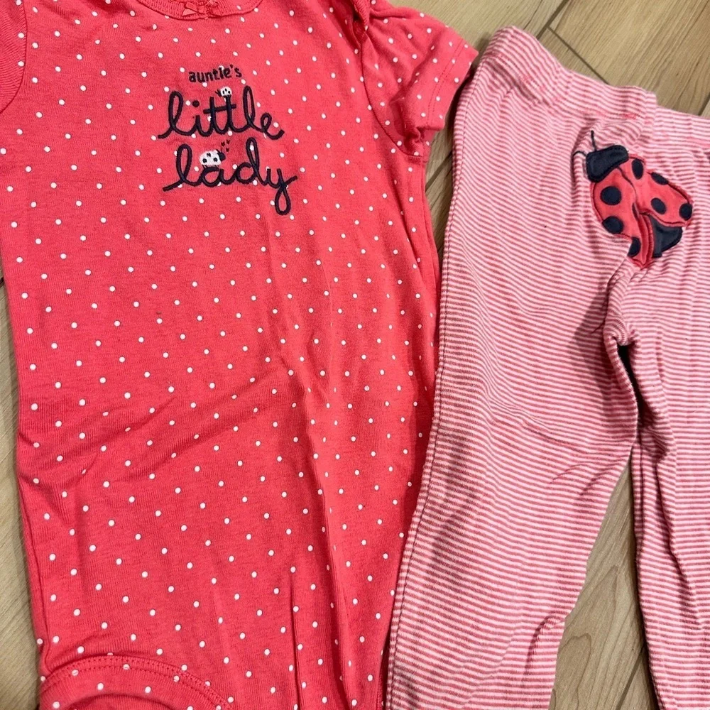Carters Lady Bug Set
